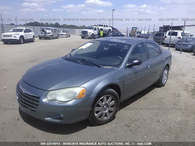 1C3EL56R06N138783 - 2006 CHRYSLER SEBRING TOURING GRAY photo 2