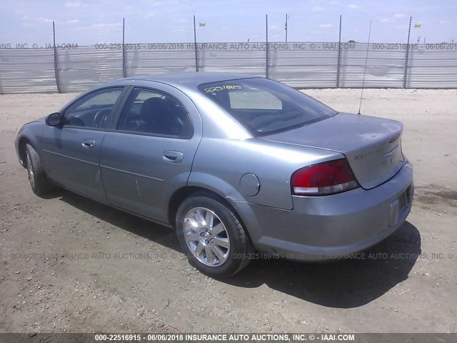 1C3EL56R06N138783 - 2006 CHRYSLER SEBRING TOURING GRAY photo 3