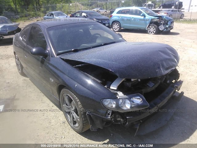 6G2VX12G34L189899 - 2004 PONTIAC GTO BLACK photo 1