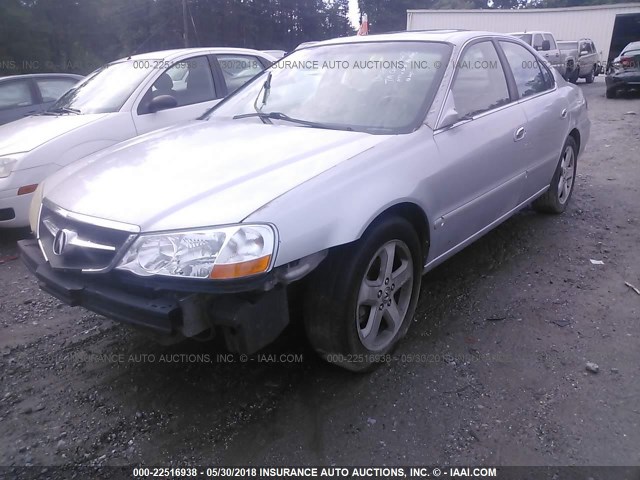 19UUA56882A020682 - 2002 ACURA 3.2TL TYPE-S SILVER photo 2