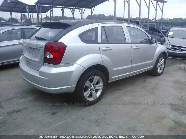 1B3CB3HA2BD269586 - 2011 DODGE CALIBER MAINSTREET SILVER photo 4