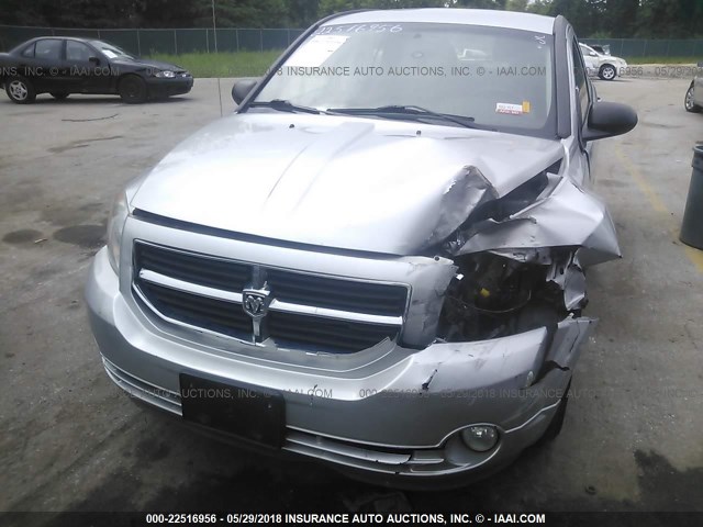 1B3CB3HA2BD269586 - 2011 DODGE CALIBER MAINSTREET SILVER photo 6