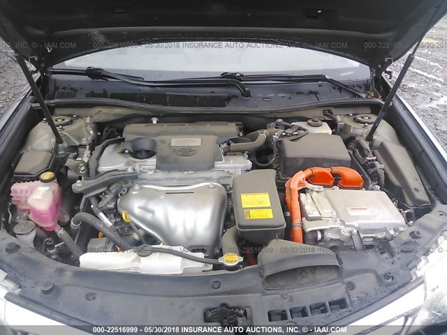 4T1BD1FK5CU029174 - 2012 TOYOTA CAMRY HYBRID/LE/XLE 绿色 照片 10