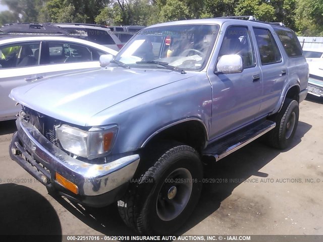 JT3VN39WXR0164826 - 1994 TOYOTA 4RUNNER VN39 SR5 BLUE photo 2