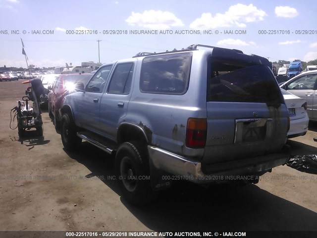 JT3VN39WXR0164826 - 1994 TOYOTA 4RUNNER VN39 SR5 蓝色 照片 3