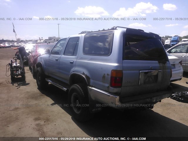 JT3VN39WXR0164826 - 1994 TOYOTA 4RUNNER VN39 SR5 BLUE photo 3