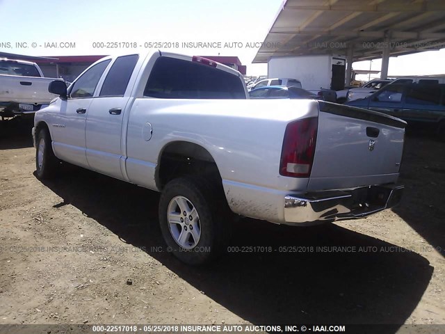 1D7HA18N66S647396 - 2006 DODGE RAM 1500 ST/SLT SILVER photo 3