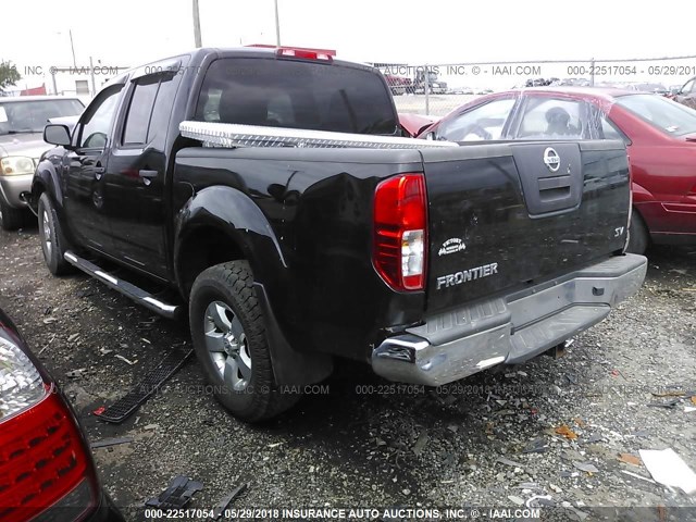 1N6AD0ER7BC436374 - 2011 NISSAN FRONTIER S/SV/SL/PRO-4X BLACK photo 3