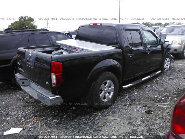 1N6AD0ER7BC436374 - 2011 NISSAN FRONTIER S/SV/SL/PRO-4X BLACK photo 4