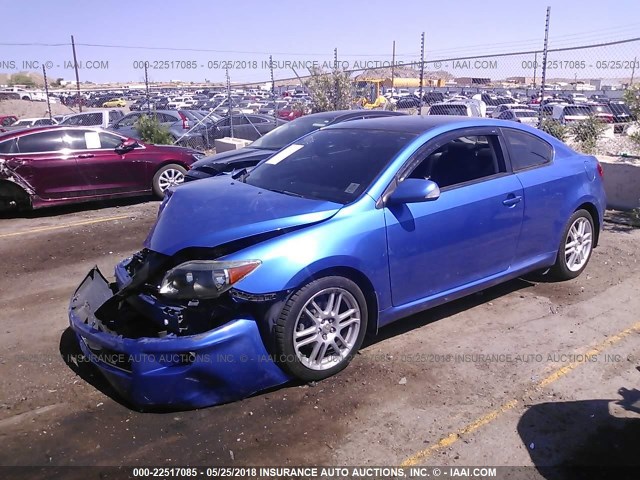JTKDE167X60132679 - 2006 TOYOTA SCION TC 蓝色 照片 2