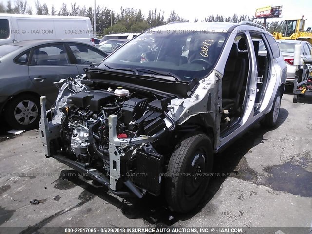 5N1DR2MN6HC608183 - 2017 NISSAN PATHFINDER S/SV/SL/PLATINUM 银色 照片 2