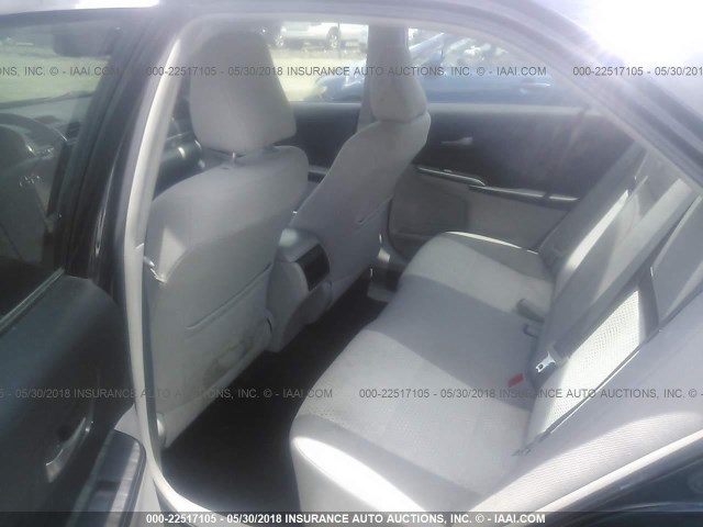 4T1BF1FK0CU090765 - 2012 TOYOTA CAMRY SE/LE/XLE 黑色 照片 8