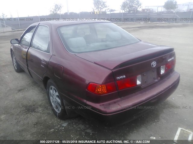 4T1BG28K8YU621332 - 2000 TOYOTA CAMRY CE/LE/XLE BURGUNDY photo 3