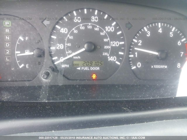 4T1BG28K8YU621332 - 2000 TOYOTA CAMRY CE/LE/XLE 勃艮第红 照片 7