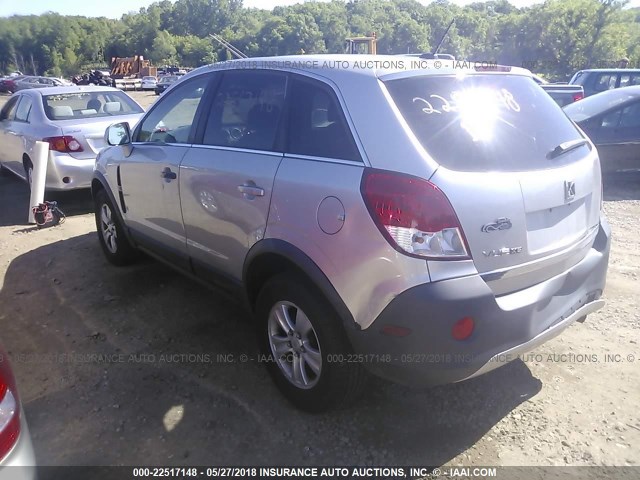 3GSCL33P28S547147 - 2008 SATURN VUE XE SILVER photo 3
