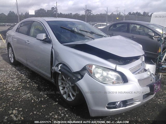 1G1ZK57B194165950 - 2009 CHEVROLET MALIBU LTZ ვერცხლისფერი ფოტო 1