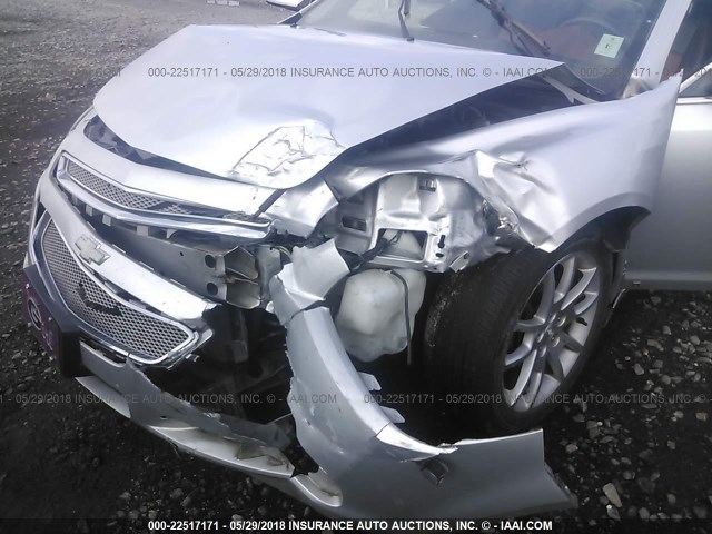 1G1ZK57B194165950 - 2009 CHEVROLET MALIBU LTZ ვერცხლისფერი ფოტო 6