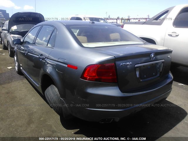 19UUA66215A000733 - 2005 ACURA TL GRAY photo 3