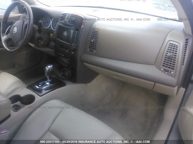 1G6DP577470169805 - 2007 CADILLAC CTS HI FEATURE V6 TAN photo 5