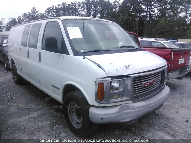 1GTHG39R3Y1231448 - 2000 GMC SAVANA G3500 WHITE photo 1