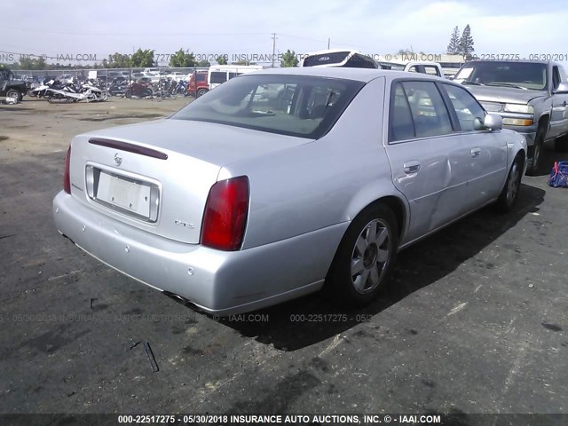 1G6KF579X3U209271 - 2003 CADILLAC DEVILLE DTS SILVER photo 4