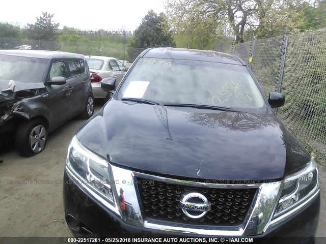 5N1AR2MN5EC699249 - 2014 NISSAN PATHFINDER S/SV/SL/PLATINUM BLACK photo 6