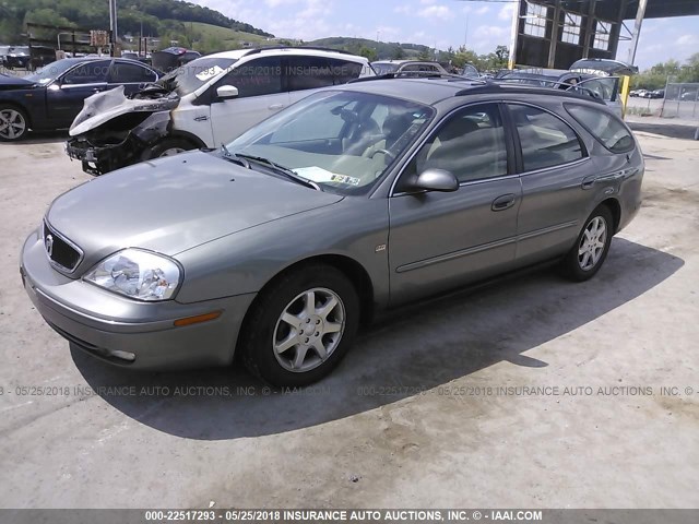 1MEHM59S03G602349 - 2003 MERCURY SABLE LS PREMIUM GRAY photo 2