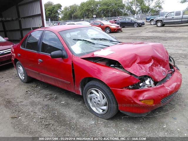 1G1JF5243W7133117 - 1998 CHEVROLET CAVALIER LS RED photo 1