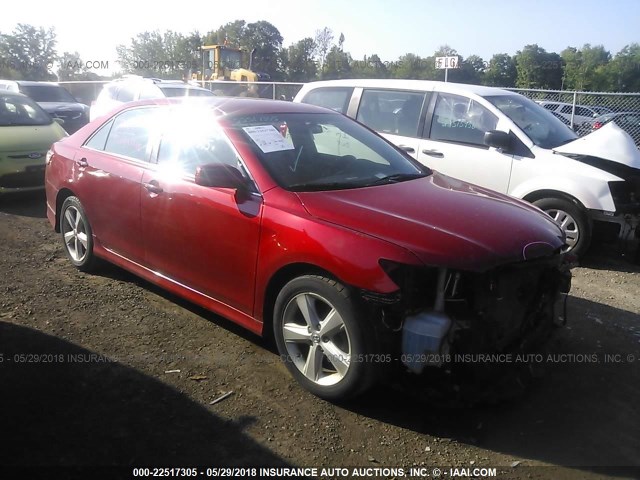4T1BF3EK7BU684622 - 2011 TOYOTA CAMRY SE/LE/XLE წითელი ფოტო 1