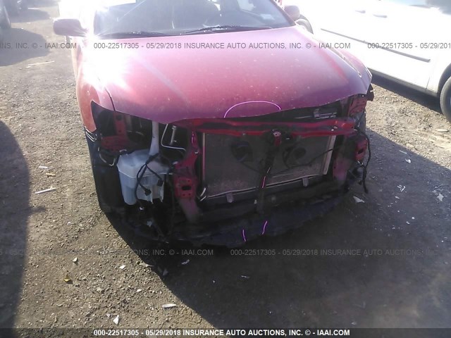 4T1BF3EK7BU684622 - 2011 TOYOTA CAMRY SE/LE/XLE წითელი ფოტო 6