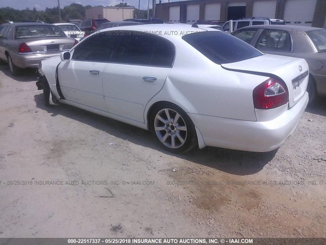 JNKBF01A13M102594 - 2003 INFINITI Q45 WHITE photo 3