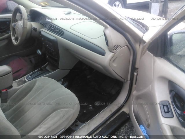 1G1ND52F85M169443 - 2005 CHEVROLET CLASSIC GOLD photo 5