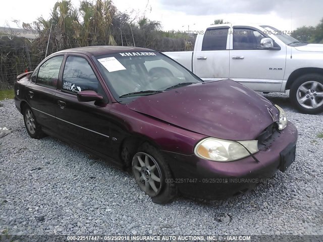 1FAFP66L7XK110140 - 1999 FORD CONTOUR SE/COMFORT/SPORT BURGUNDY photo 1