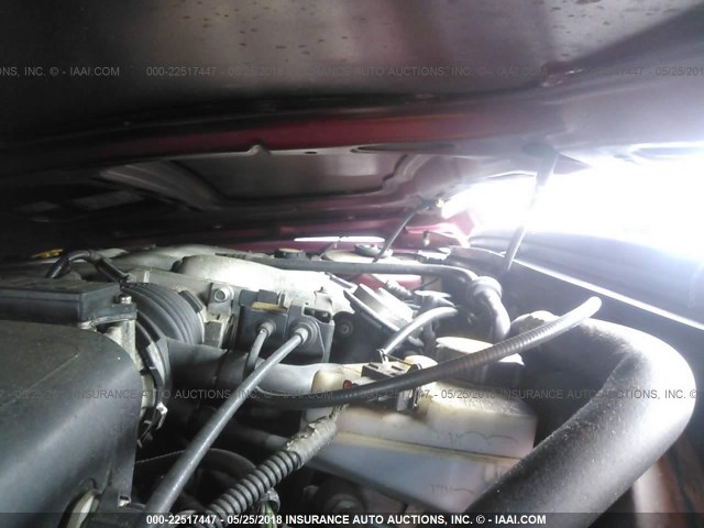 1FAFP66L7XK110140 - 1999 FORD CONTOUR SE/COMFORT/SPORT BURGUNDY photo 10