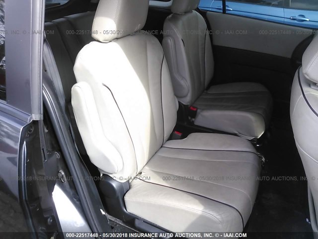 JM1CW2DLXD0159206 - 2013 MAZDA 5 GRAY photo 8