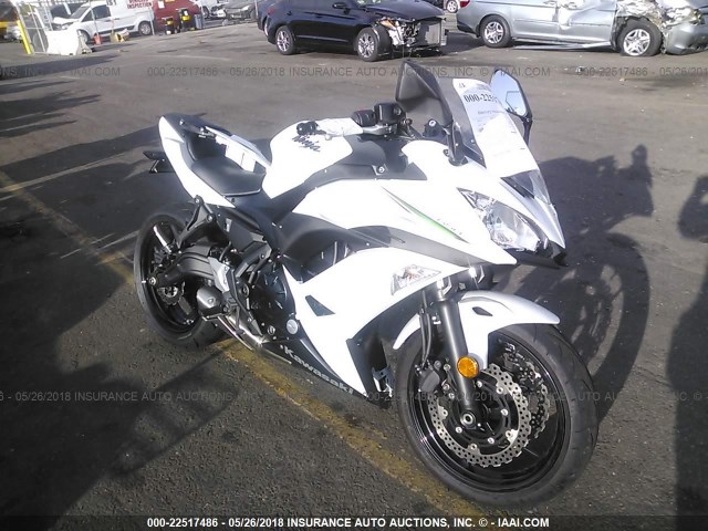 JKAEXEJ11HDA00936 - 2017 KAWASAKI EX650 J თეთრი ფოტო 1