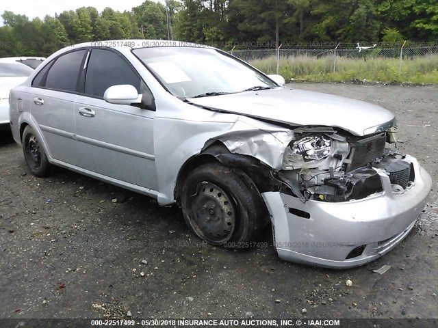 KL5JD56Z56K408122 - 2006 SUZUKI FORENZA GRAY photo 1