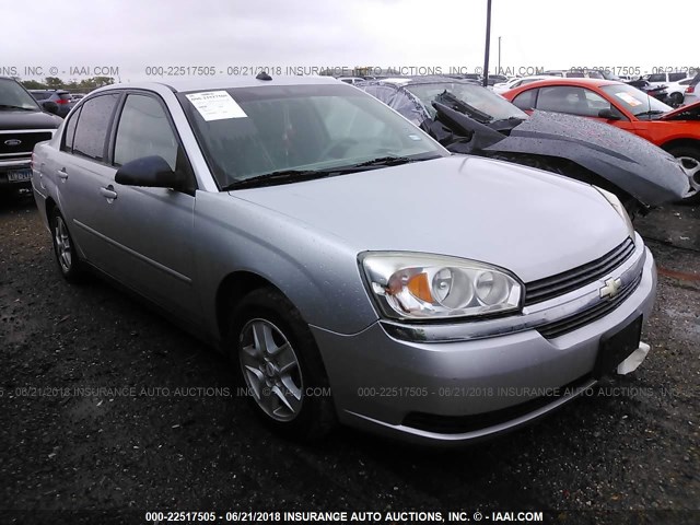1G1ZT54895F340224 - 2005 CHEVROLET MALIBU LS SILVER photo 1