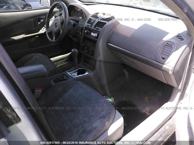1G1ZT54895F340224 - 2005 CHEVROLET MALIBU LS SILVER photo 5