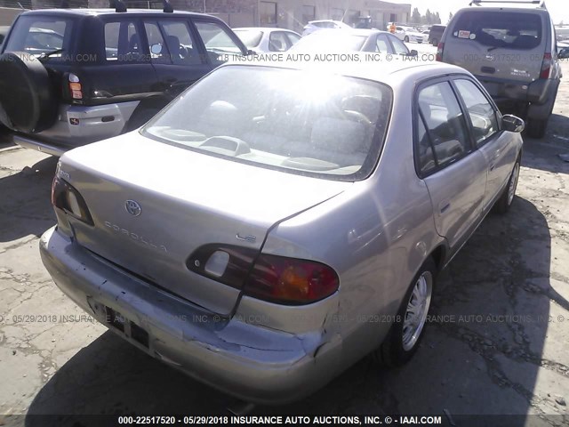 2T1BR18E9WC008245 - 1998 TOYOTA COROLLA VE/CE/LE BEIGE photo 4