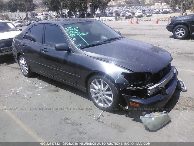 JTHBD192430072572 - 2003 LEXUS IS 300 GRAY photo 1