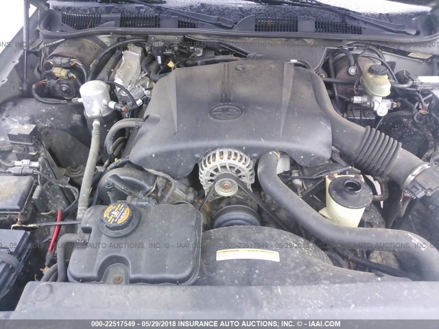 2FAFP74W9WX138696 - 1998 FORD CROWN VICTORIA LX GRAY photo 10