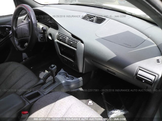 1G1JC524317338857 - 2001 CHEVROLET CAVALIER CNG SILVER photo 5