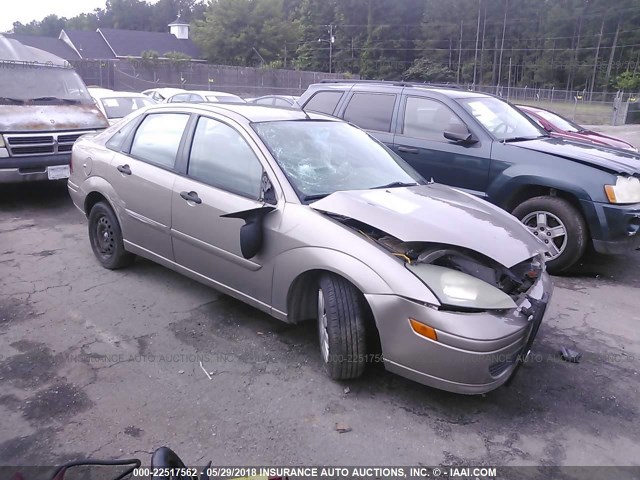 1FAFP34334W148390 - 2004 FORD FOCUS SE COMFORT/SE SPORT BEIGE photo 1