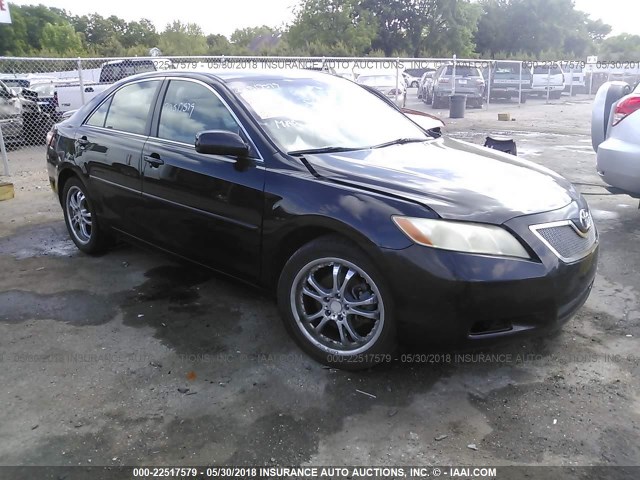 4T1BE46K57U623882 - 2007 TOYOTA CAMRY NEW GENERAT CE/LE/XLE/SE BLACK photo 1