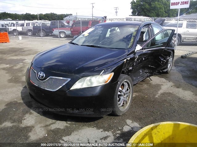 4T1BE46K57U623882 - 2007 TOYOTA CAMRY NEW GENERAT CE/LE/XLE/SE BLACK photo 2
