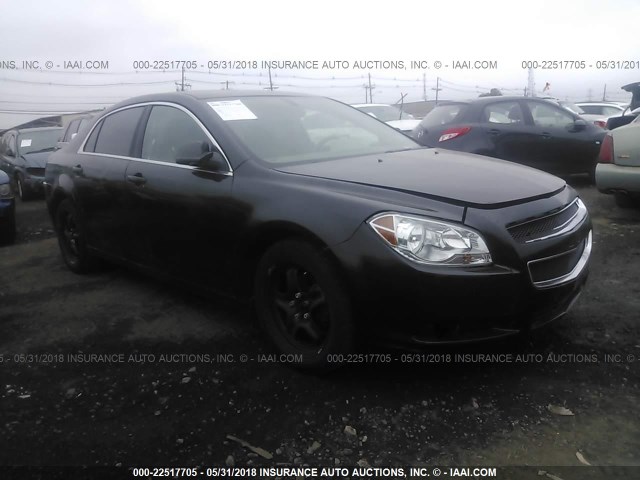 1G1ZG57BX9F113075 - 2009 CHEVROLET MALIBU LS შავი ფოტო 1