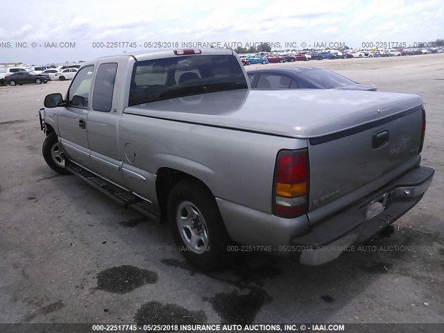 2GTEC19T6X1560720 - 1999 GMC NEW SIERRA C1500 TAN photo 3