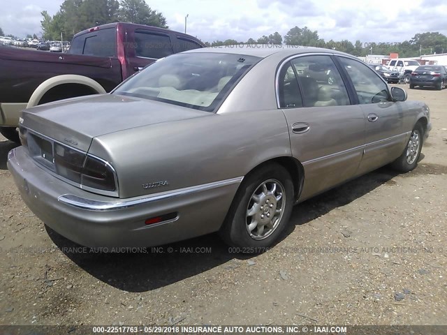 1G4CU541024244837 - 2002 BUICK PARK AVENUE ULTRA GOLD photo 4