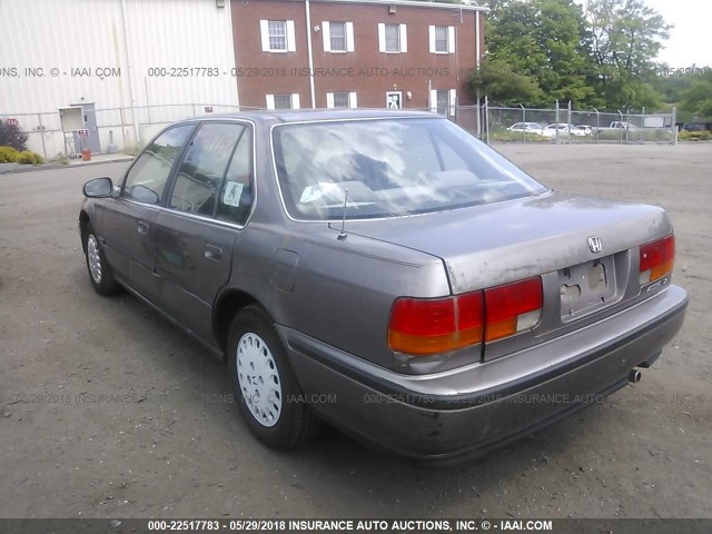 JHMCB7553NC032448 - 1992 HONDA ACCORD LX/EX GOLD photo 3